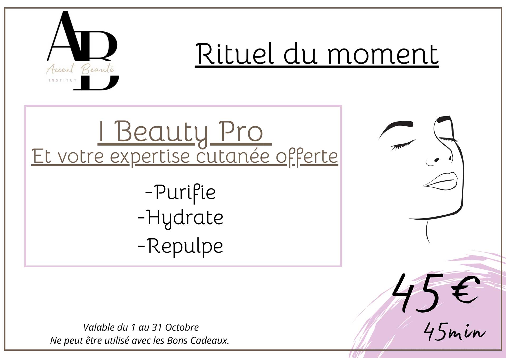 Promo Accent beauté Septembre 2024